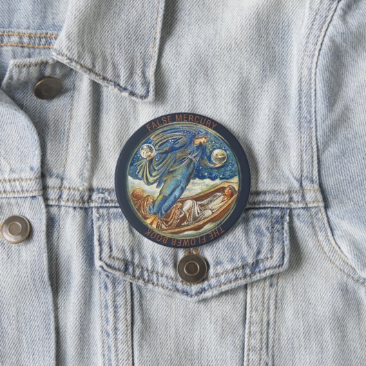 Klassische Kunst restauriert Mercury Vintage Button (Beispiel)