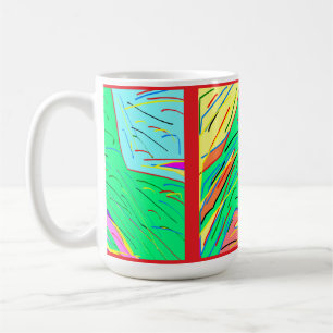 Klassische Kunstgewohnheiten in Pastellfarben Kaffeetasse