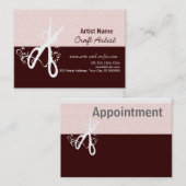 Klassische künstlerische Künste u. Terminkarte (Vorne/Hinten)