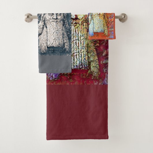 Klassische Lamassu-Handtücher Badhandtuch Set (Insitu)