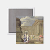 Klassische Landschaft Magnet (Vorderseite/Rückseite)