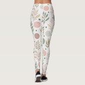 Klassische Leggings mit Punkten für den Alltag ode (Rückseite)