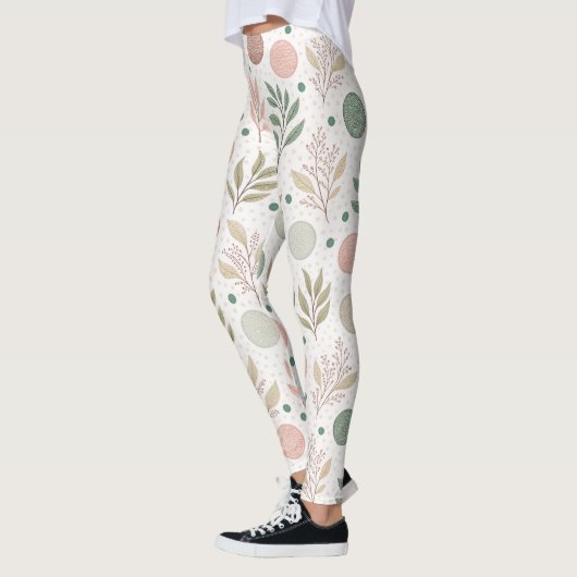 Klassische Leggings mit Punkten für den Alltag ode (Links)