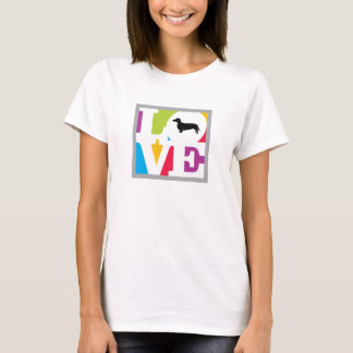 Klassische Liebe-Dackel in der Farbe T-Shirt