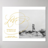 Klassische Liebe Foto-Hochzeit Foliendrucke (Vorderseite)