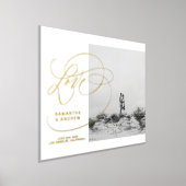 Klassische Liebe Foto-Hochzeit Foliendrucke (Ablage )