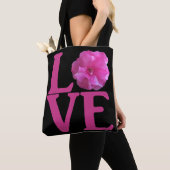 Klassische Liebe Rosa Blume Tasche (Von Nahem)