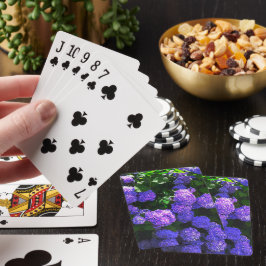 Klassische Lila Wassersportkarten Spielkarten