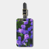 Klassische Lila Wasserwaage Gepäckanhänger (Vorderseite vertikal)