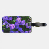 Klassische Lila Wasserwaage Gepäckanhänger (Rückseite horizontal)