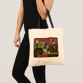 Klassische literarische Heizer-Kunst-Tasche Tragetasche (Vorderseite (Produkt))