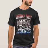 Klassische LKW-Kunst, die eine zeitlose Legende ze T-Shirt (Vorderseite)