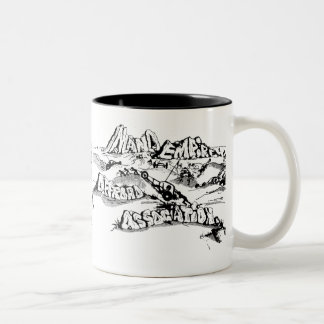 Klassische Logo-Tasse Zweifarbige Tasse