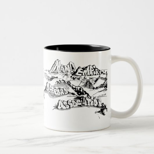 Klassische Logo-Tasse Zweifarbige Tasse (Rechts)