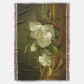 Klassische Magnolien-Wurfs-Decke Decke (Vorderseite Vertikal)