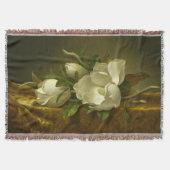 Klassische Magnolien-Wurfs-Decke Decke (Vorderseite)