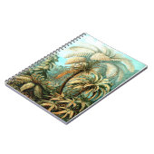 Klassische Malerei des Dschungels Notizblock (Linke Seite)