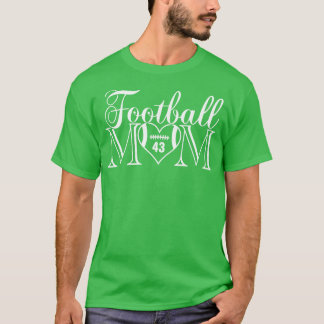 Klassische Mama 43 Thats My Boy Jersey Nummer 43 T-Shirt
