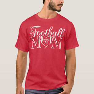 Klassische Mama, die meine Jersey-Nummer (51) T-Shirt