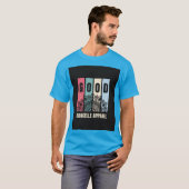 Klassische Männer-blaue T-sirt T-Shirt (Vorne ganz)