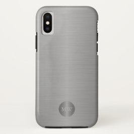 Klassische Männer Business beruflich Silber Monogr Case-Mate iPhone Hülle