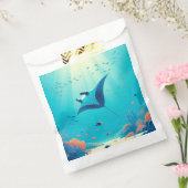 Klassische, Mantarochen-Küstenkunst Geschenktütchen (Versiegelt)
