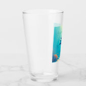 Klassische, Mantarochen-Küstenkunst Glas (Rechts)