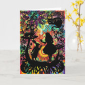 Klassische Märchen. Blindkarte Karte (Gelbe Blume)