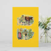 Klassische Märchen Briefpapier (Stehend Vorderseite)