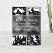 Klassische Märchenkarte Karte (Rückseite)