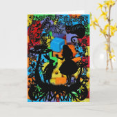 Klassische Märchenkarte Karte (Gelbe Blume)