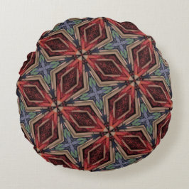Klassische marokkanische geometrische Dekorationsm Rundes Kissen