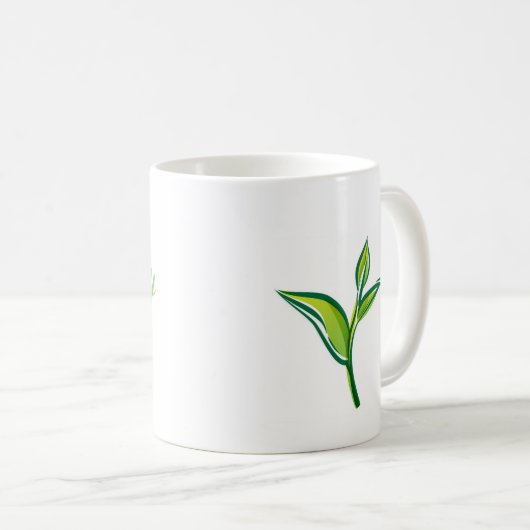 Klassische Matcha Tasse (VorderseiteRechts)
