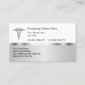 Klassische Medizinische Visitenkarten Visitenkarte (Vorderseite)