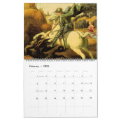 Klassische Meisterwerk-Grafik Kalender (Feb 2026)