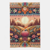 Klassische Messe Herbst/Herbst Geschirrtuch (Vertikal)