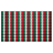 Klassische mexikanische Flagge Stoff (Fat Quarter (45,7 x 55,9 cm))