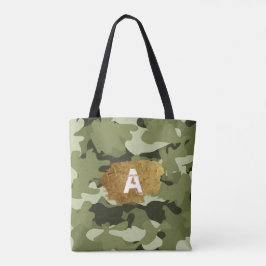 Klassische Militärtasche mit Monogram Tote Bag Tasche