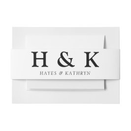 Klassische Minimal Altes Geld Ästhetische einfache Einladungsbanderole