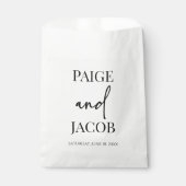 Klassische Minimal Minimalistische Individuelle Na Geschenktütchen (Vorderseite)