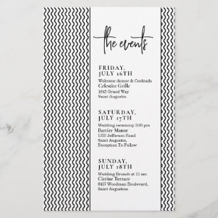 Klassische Minimale Termine für Hochzeiten von Tex