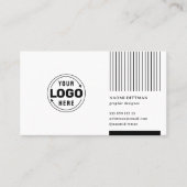 Klassische Minimalistische Unternehmenskarte Visitenkarte (Vorderseite)