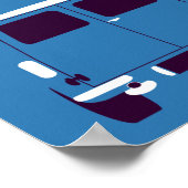 Klassische Minivan-Ausstellung Poster (Ecke)