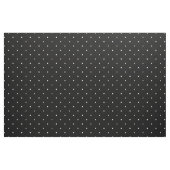 Klassische Minivanille u. schwarzes Tupfen-Muster Stoff (Yard (91,4 cm))