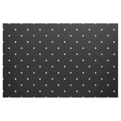 Klassische Minivanille u. schwarzes Tupfen-Muster Stoff (Fat Quarter (45,7 x 55,9 cm))