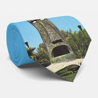 Klassische Mitte des Jahrhunderts Tiki Krawatte