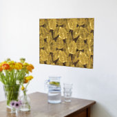 Klassische moderne Abstrakte Blätter Art Muster Go Foliendrucke (Ablage(Küche))