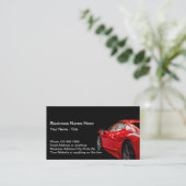 Klassische, moderne Automobil-Business-Cards Visitenkarte (Stehend Vorderseite)
