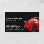 Klassische, moderne Automobil-Business-Cards Visitenkarte (Vorderseite)