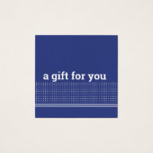 Klassische moderne Blue Polka Dots Cleaning Servic (Vorderseite)